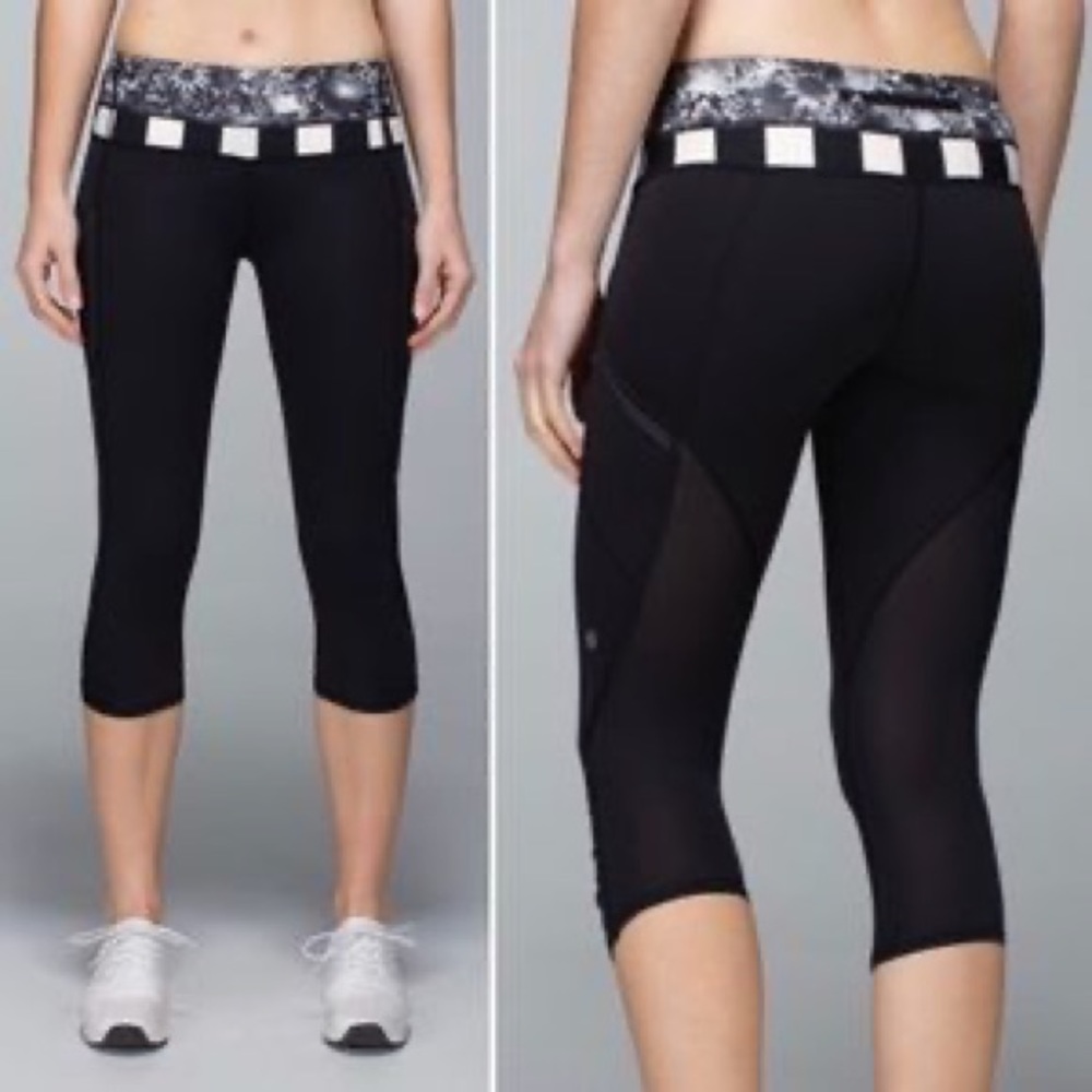 LULULEMON Run a Marathon Crop Leggings